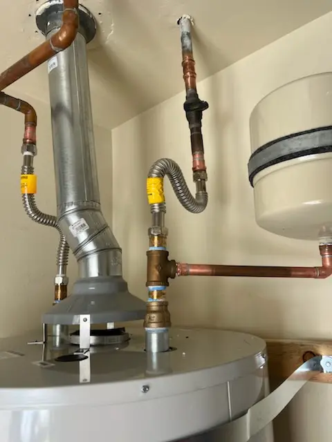 Water heater installation and plumbing repair in Embark Oaks